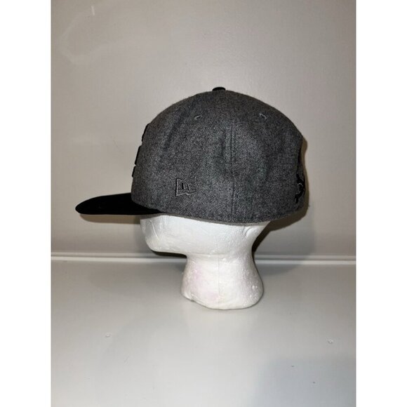 HARLEY DAVIDSON  New Era 59Fifty Wool Blend Fitted Embroidered Hat Sz 7 1/2 - Picture 4 of 11